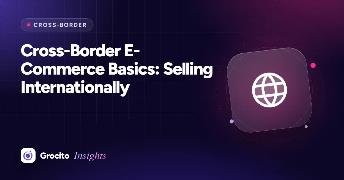 Cross-Border E-Commerce Basics: Selling Internationally
