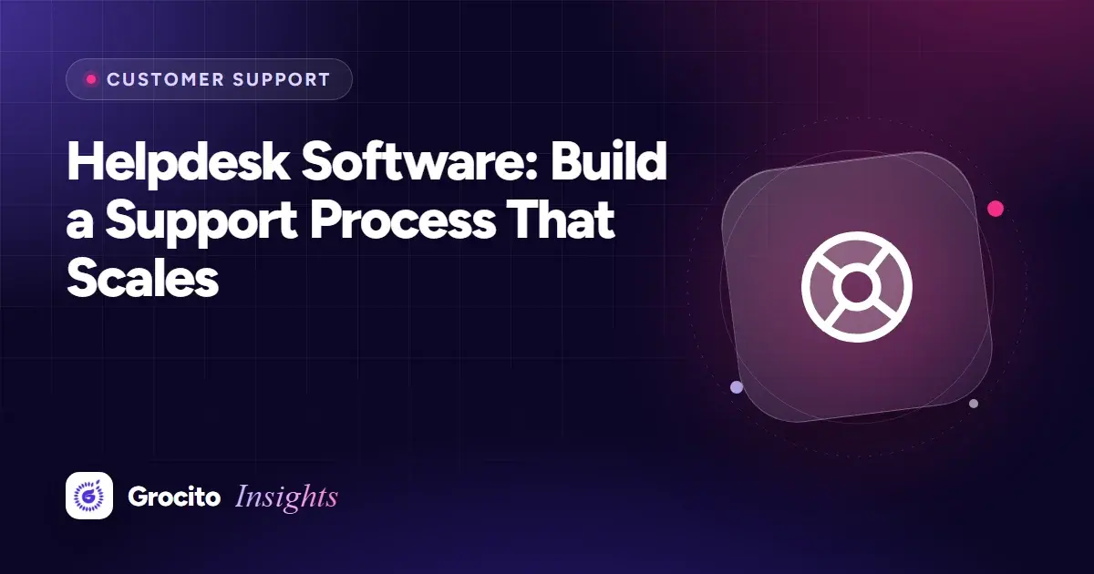Helpdesk Software: Build a Support Process That Scales