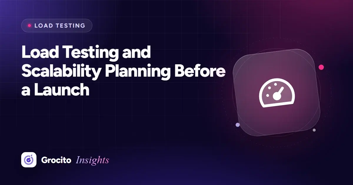 Load Testing and Scalability Planning Before a Launch