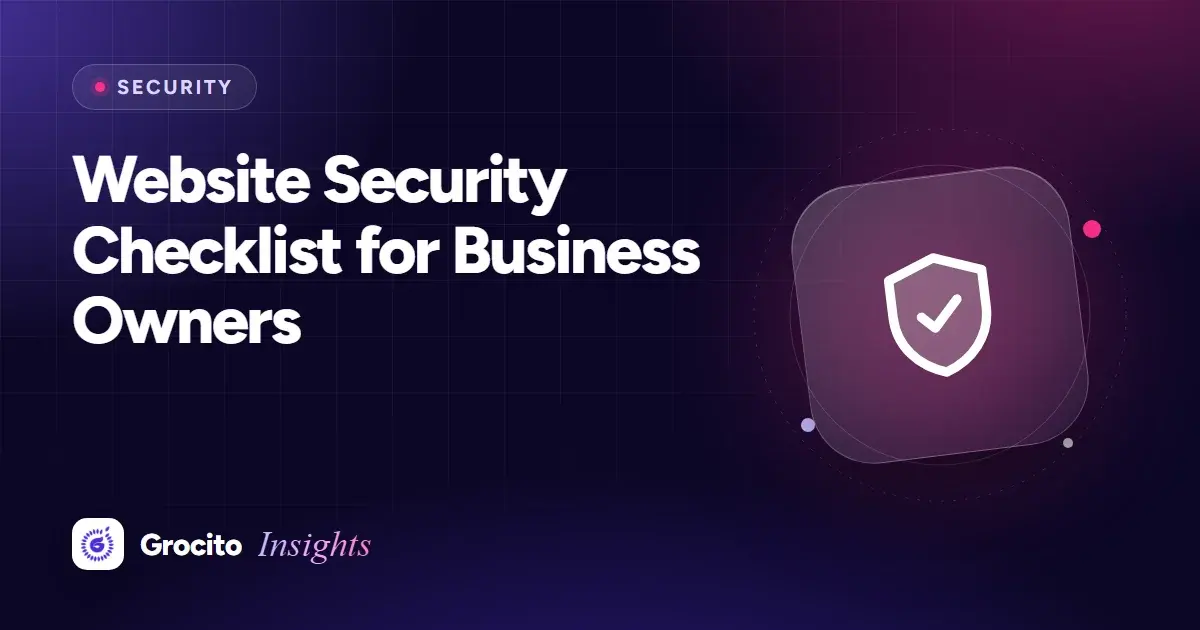 Website Security Checklist for Business Owners