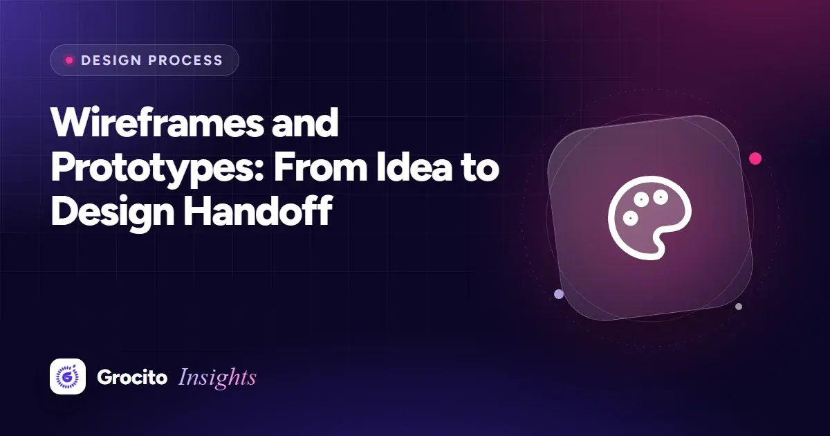 Wireframes and Prototypes: From Idea to Design Handoff